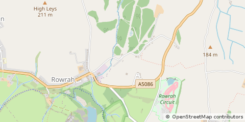 Map of Frizington, Cumbria
