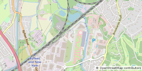 Map of Weybridge