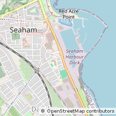 Map of Seaham, Co Durham