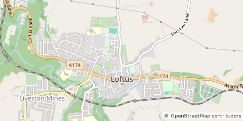 Map of Loftus