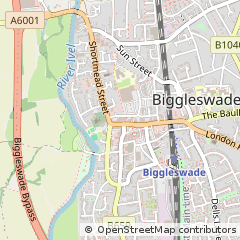 Map of Biggleswade