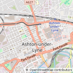 Map of Ashton-Under-Lyne