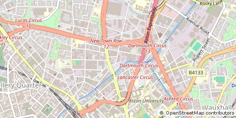 Map of Birmingham