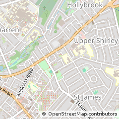 Map of Southampton