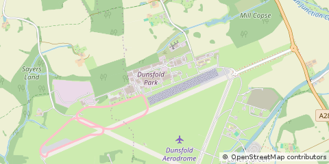 Map of Cranleigh, Surrey