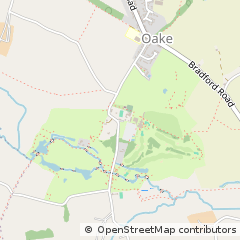 Map of Taunton, Somerset