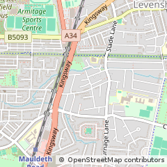 Map of Manchester