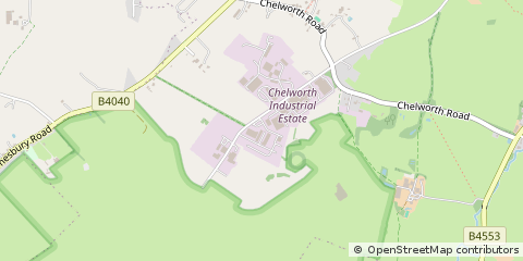 Map of Swindon