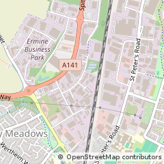 Map of Huntingdon