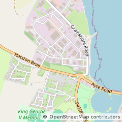 Map of Kirkwall, Orkney