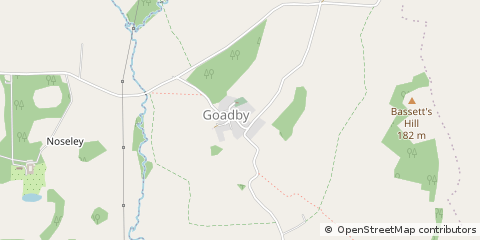 Map of Leicester