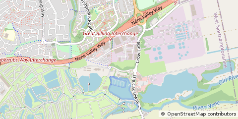 Map of Northamptonshire