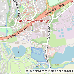 Map of Northamptonshire