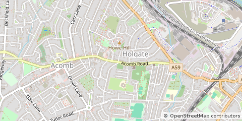 Map of York