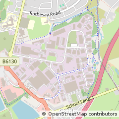 Map of Blackburn, Lancashire