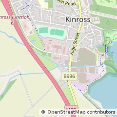 Map of Kinross, Kinross Shire
