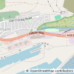 Map of Swansea