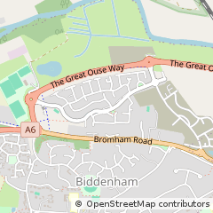 Map of Bedford