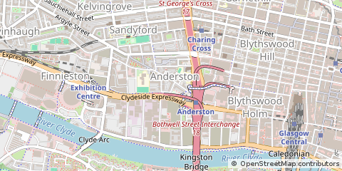Map of Glasgow