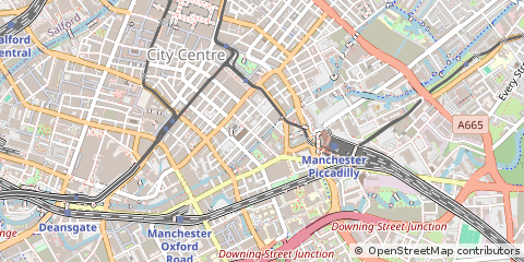 Map of Didcot, Oxon