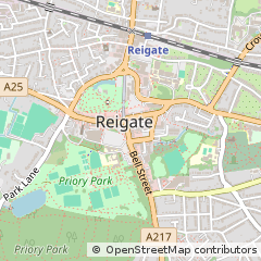 Map of Reigate