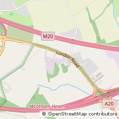 Map of Sevenoaks, Kent