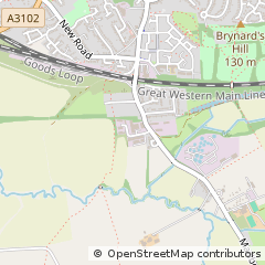 Map of Swindon, Wilts