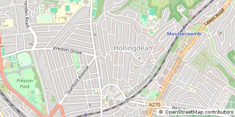 Map of Brighton
