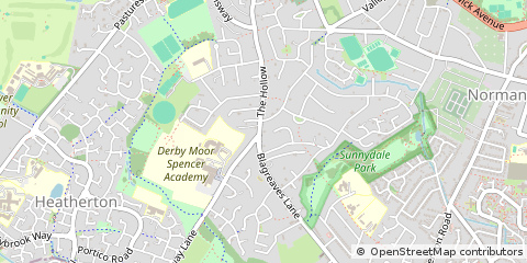 Map of Derby