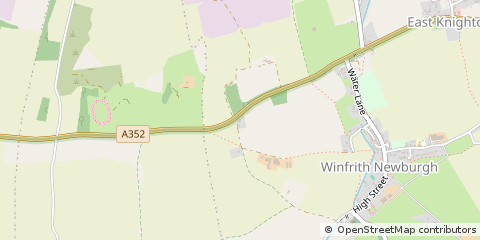 Map of Dorchester, Dorset