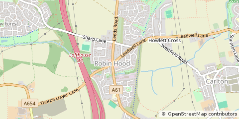 Map of Wakefield