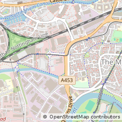 Map of Nottingham