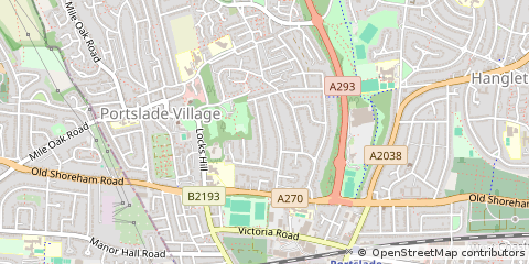 Map of Brighton