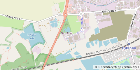 Map of Lincoln