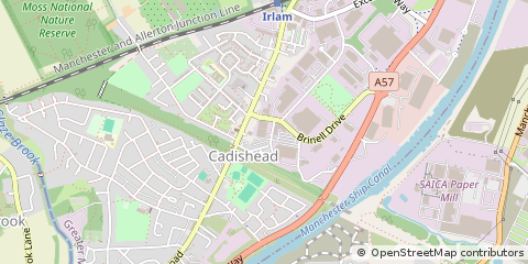 Map of Manchester