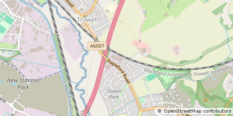 Map of Nottingham