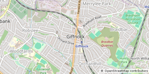 Map of Glasgow