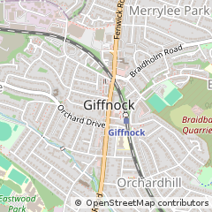 Map of Glasgow