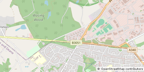 Map of Reading, Berkshire