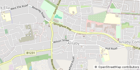 Map of Hull