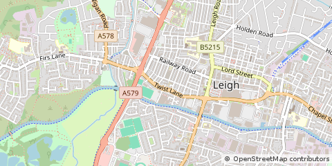 Map of Lancs, Lancashire