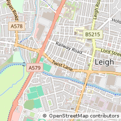 Map of Lancs, Lancashire