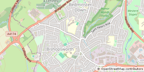 Map of Bristol