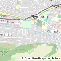 Map of Plymouth, Devon
