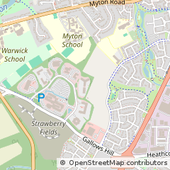 Map of Gallows Hill, Warwick