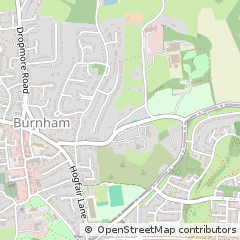 Map of Slough, Buckinghamshire