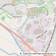 Map of Stonehouse, Gloucesetershire