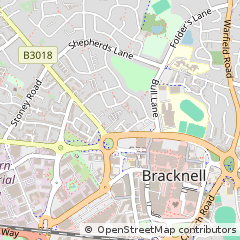 Map of Bracknell