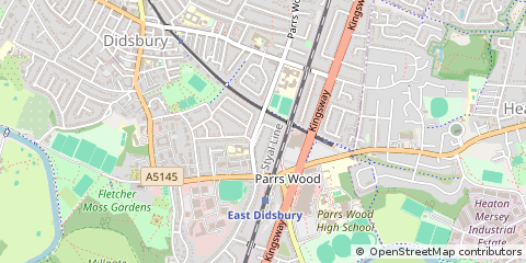 Map of Manchester