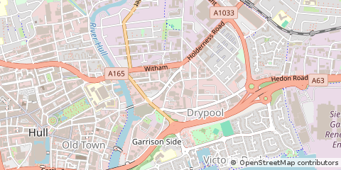 Map of Hull